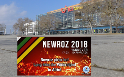 Newroz-Fest: Kurden feiern auf der Plaza