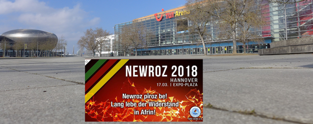 Newroz-Fest: Kurden feiern auf der Plaza