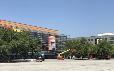 Plaza-Festival: Aufbau läuft an