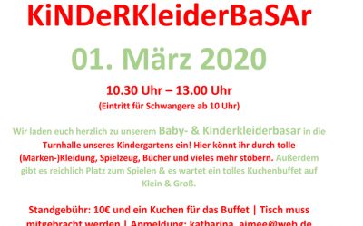 Der Teeny-Weenie- Kinderkleiderbasar