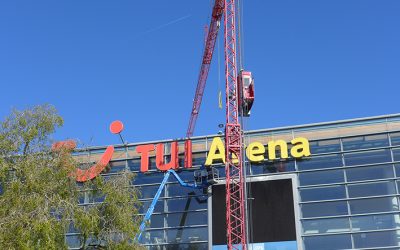 Los geht’s: Aus TUI- wird ZAG-Arena