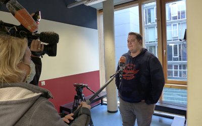 ZDF dreht MMBbS-Schulalltag in Coronazeiten