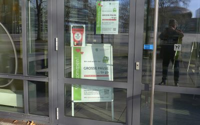 Große Pause bietet Mensa to go
