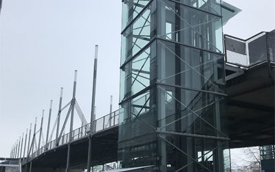 Exponale-Fahrstuhl ist erneuert