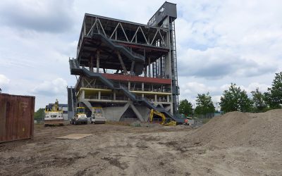 Holländischer Pavillon: Es geht los
