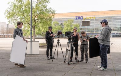 Filmdreh im Expo Park