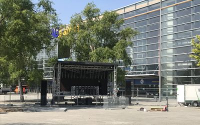 Tanz in den Mai auf der Plaza