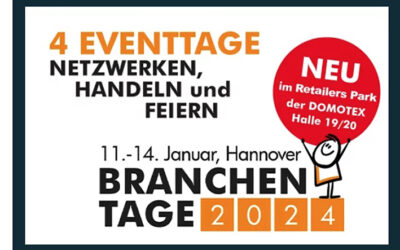 DU-Branchentage auf der Domotex