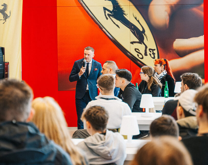 Zukunftstag bei Ferrari im Expo Park