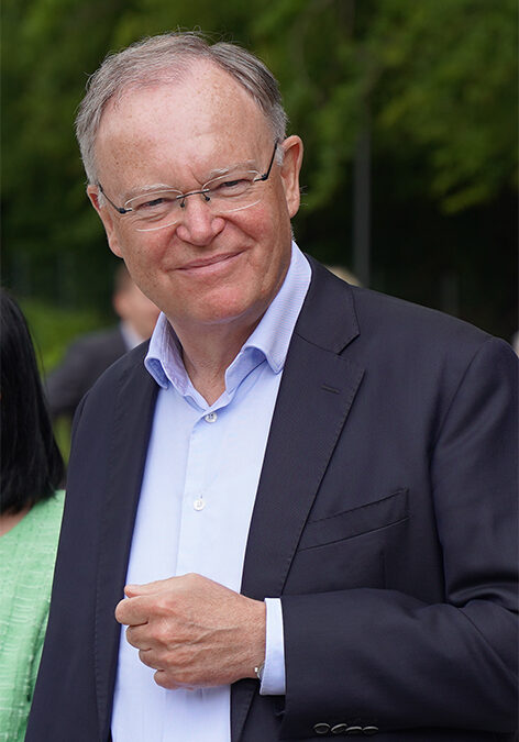 Stephan Weil als Interviewgast im Expowal