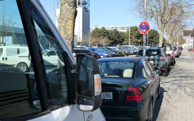 Parkplatznot im Expo Park