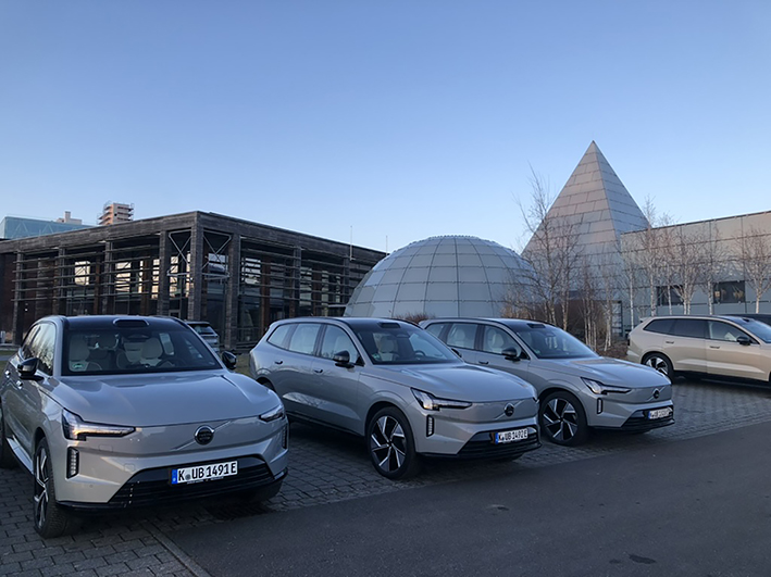 Volvo elektrisiert im Dänen