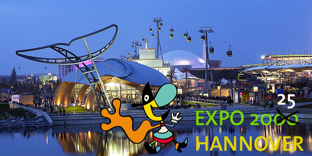 #Expo 2000 Revisited: 31. März/1. Juni Expo Park Hannover Revival-Party