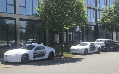 Luxussportwagen mal zwischengelagert