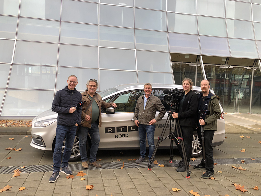 RTL-Dreh: 25 Jahre Expo