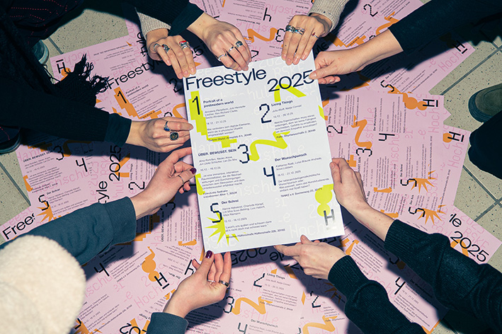 Freestyle in der Seilbahn