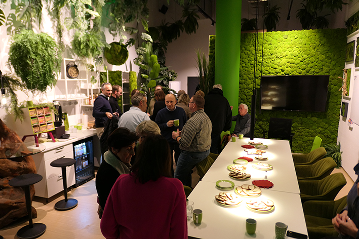 Netzwerken mit Glühwein