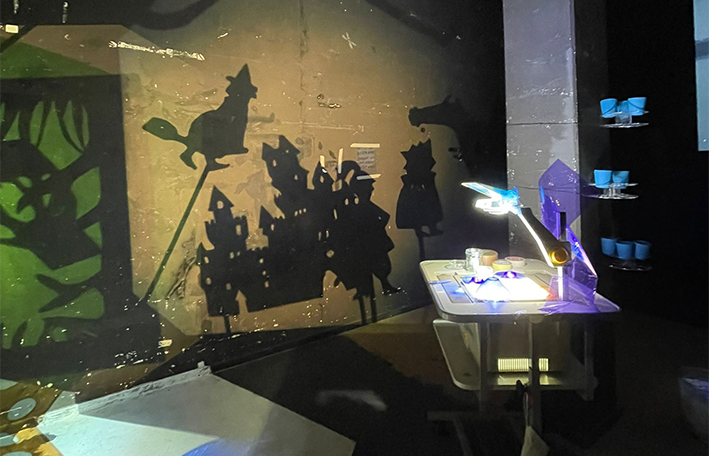 Freestyle in der Seilbahn