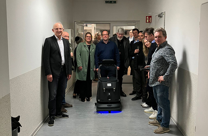 Wo Roboter den Boden reinigen